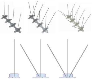 Modules de pics dissuasifs pour les pigeons