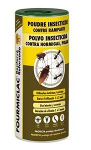 Poudre insecticide contre fourmis, puces, guêpes, scorpions.